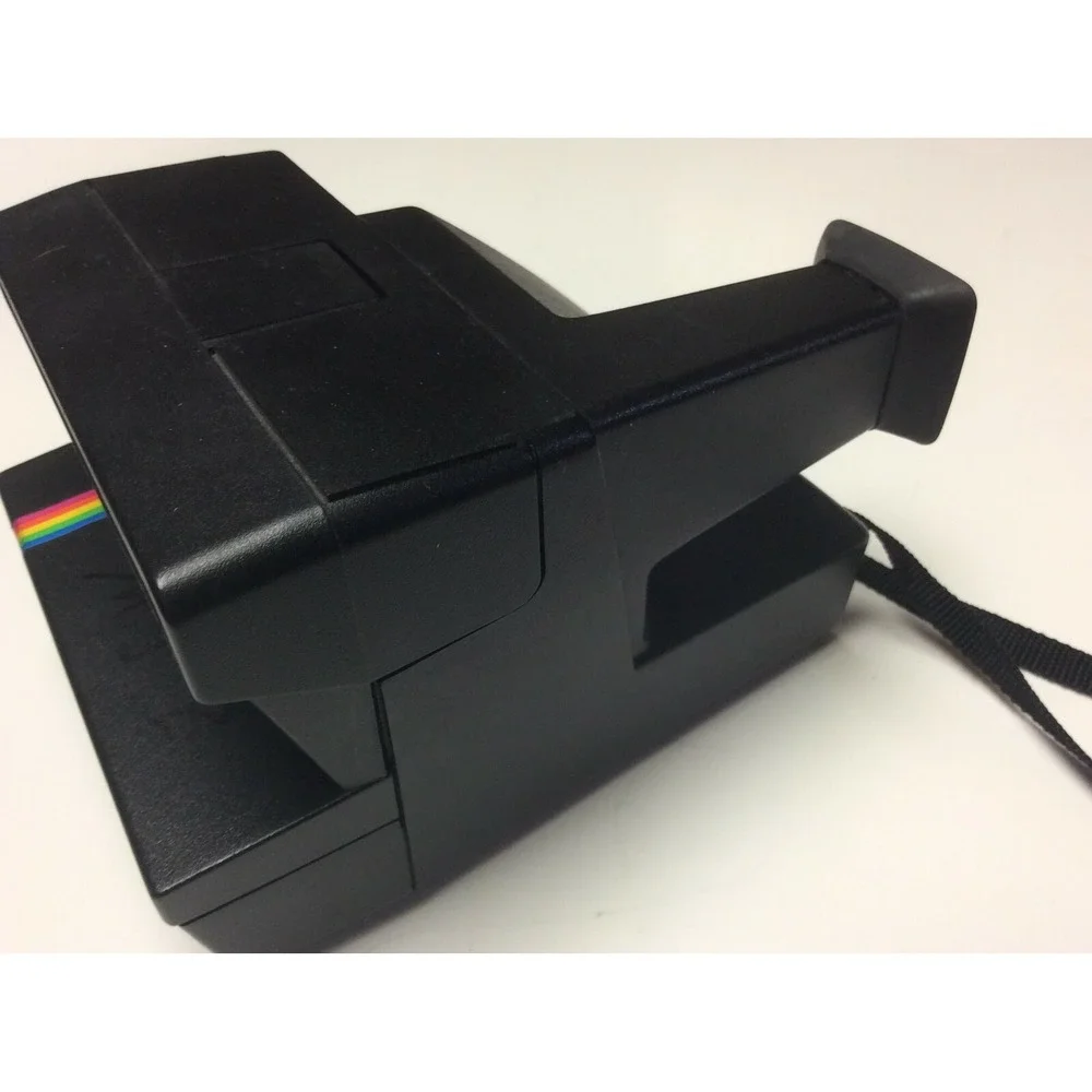 Collectible Polaroid One step 600 Land Camera, rainbow, good condition - T1125